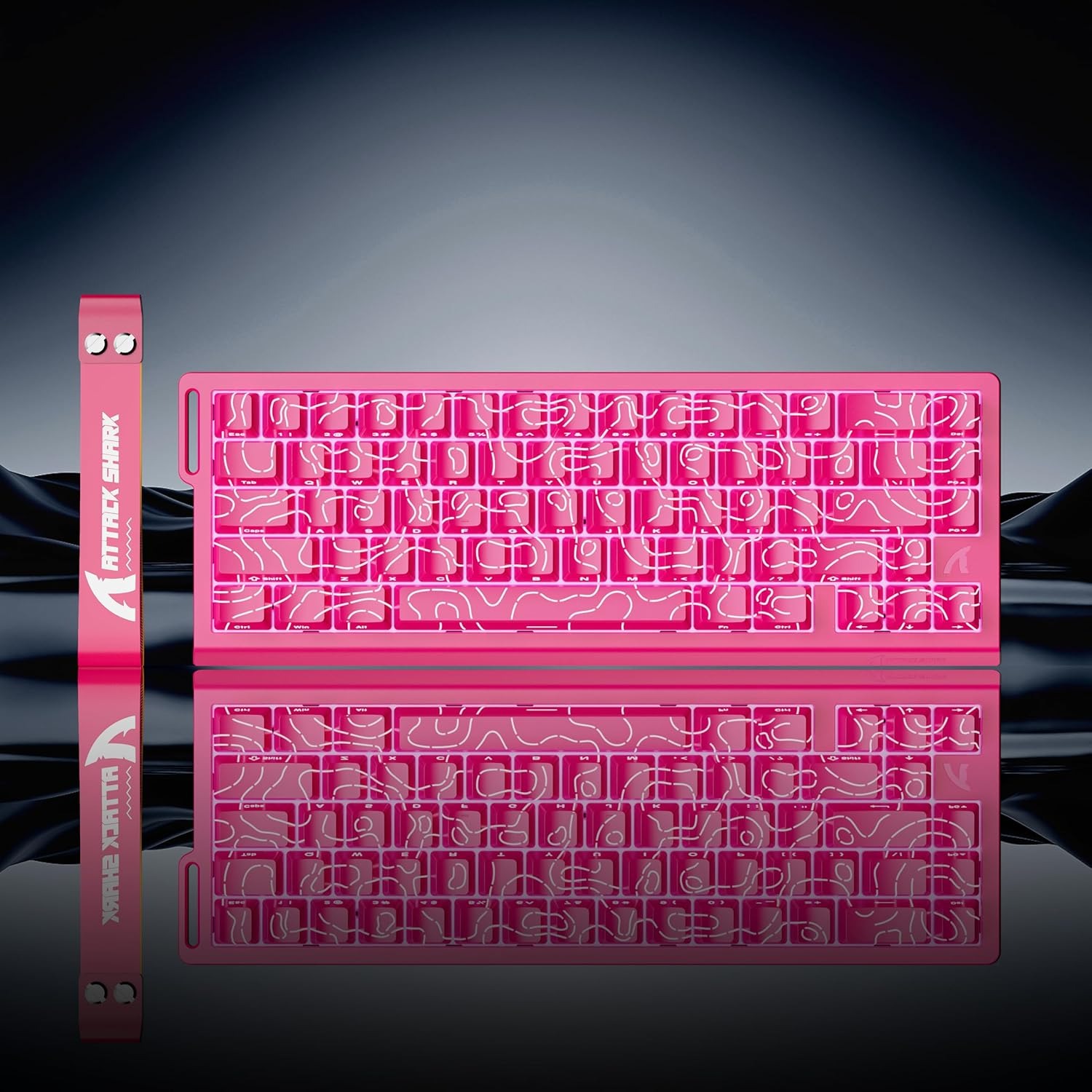Keyboard Gaming Mac - Clavier ATTACK SHARK X68 HE 8000Hz