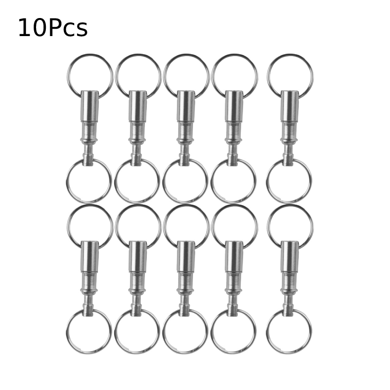 Keycap Puller Ring - Porte-clés Double détachable à démontage rapide,