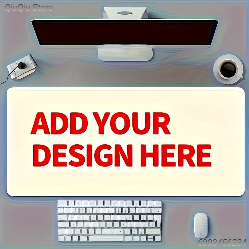 Gaming Keyboard And Mouse Pad - Tapis de souris personnalisé avec image,