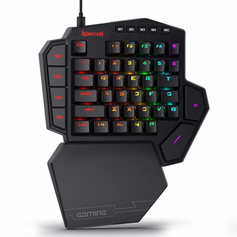 Redragon K585 DITI clavier de  - Gaming Keyboard 1 Hand avis et prix