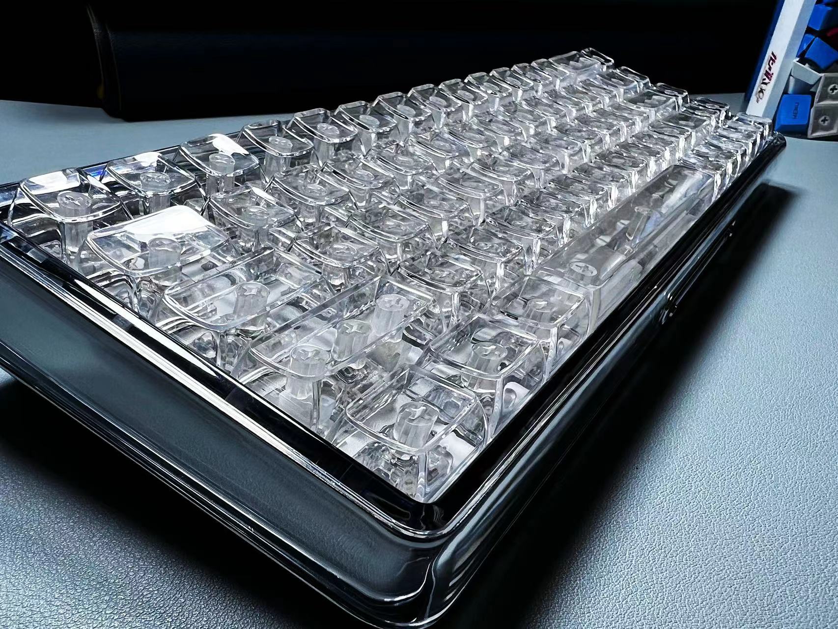 Capuchons de touches transpare - Keyboard Gaming Black avis et prix