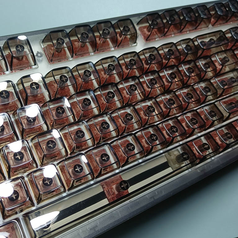 Capuchons de touches transpare - Keyboard Gaming Black avis et prix