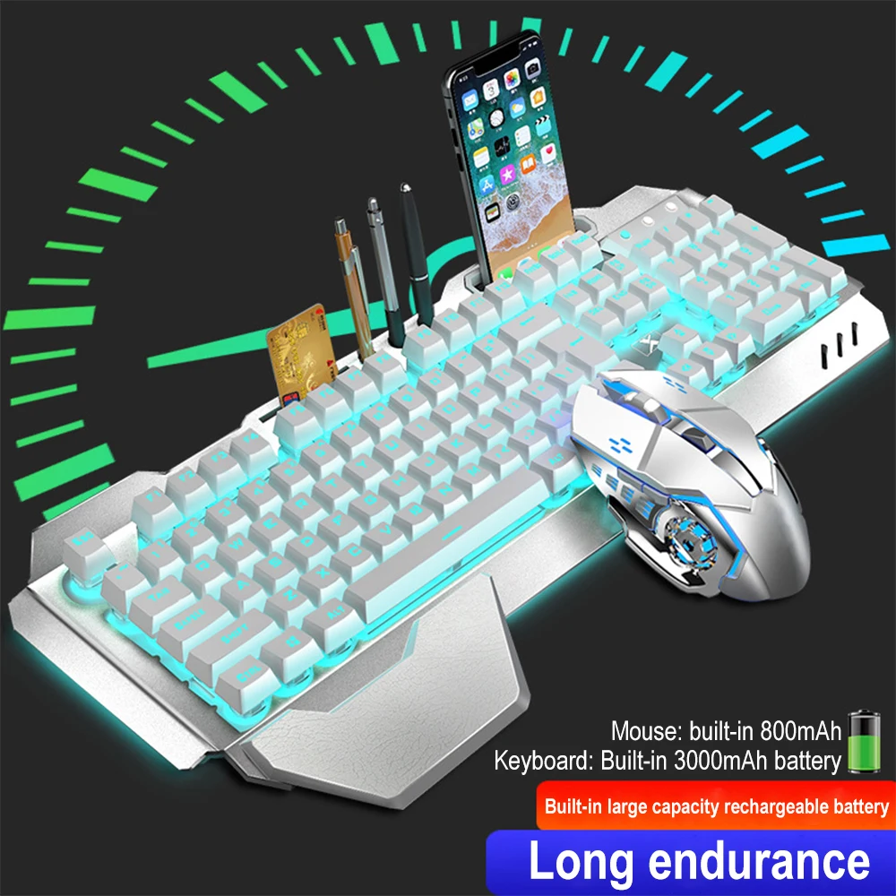 Ensemble clavier et souris san - Gaming Keyboard Bluetooth avis et prix