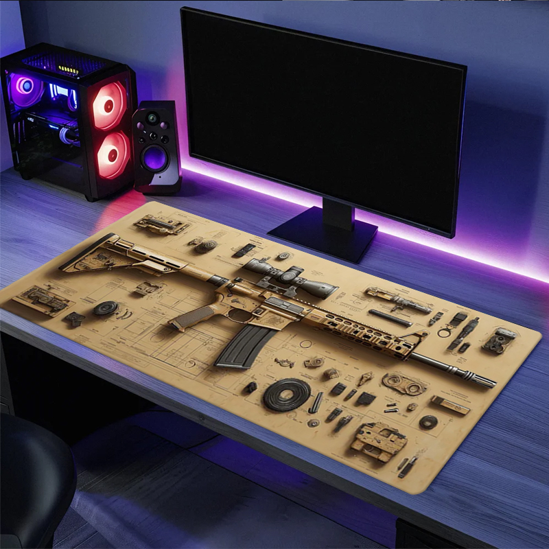 Tapis de souris gaming souple  - Gaming Keyboard And Mouse Pad avis et prix