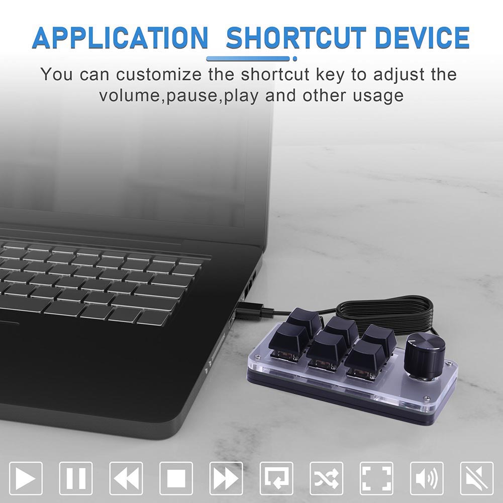 Clavier de jeu mécanique à une - Gaming Keyboard 1 Hand avis et prix