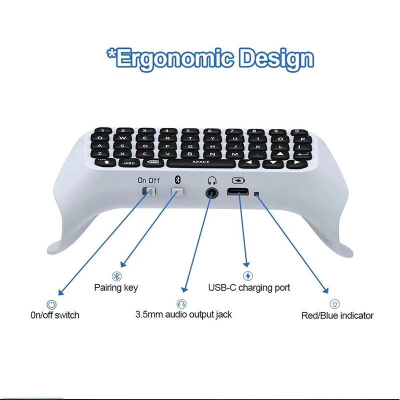Clavier Bluetooth sans fil pou - Gaming Keyboard Bluetooth avis et prix