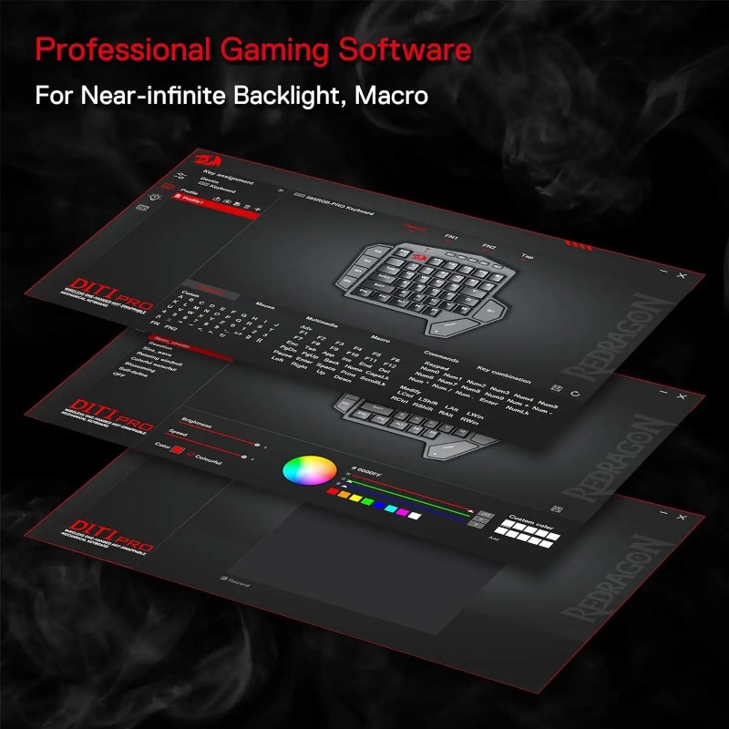 Nouveau clavier mécanique sans - Gaming Keyboard 1 Hand avis et prix