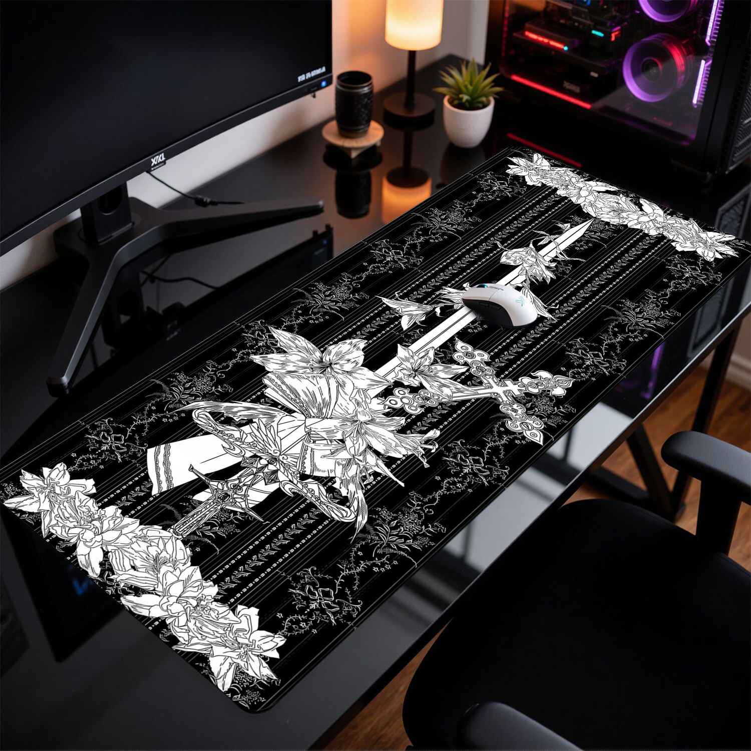 Tapis de souris Divine Realm G - Gaming Keyboard And Mouse Pad avis et prix