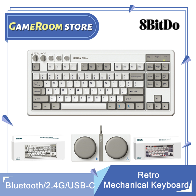 8Bitdo Clavier mécanique rétro - Gaming Keyboard Bluetooth avis et prix