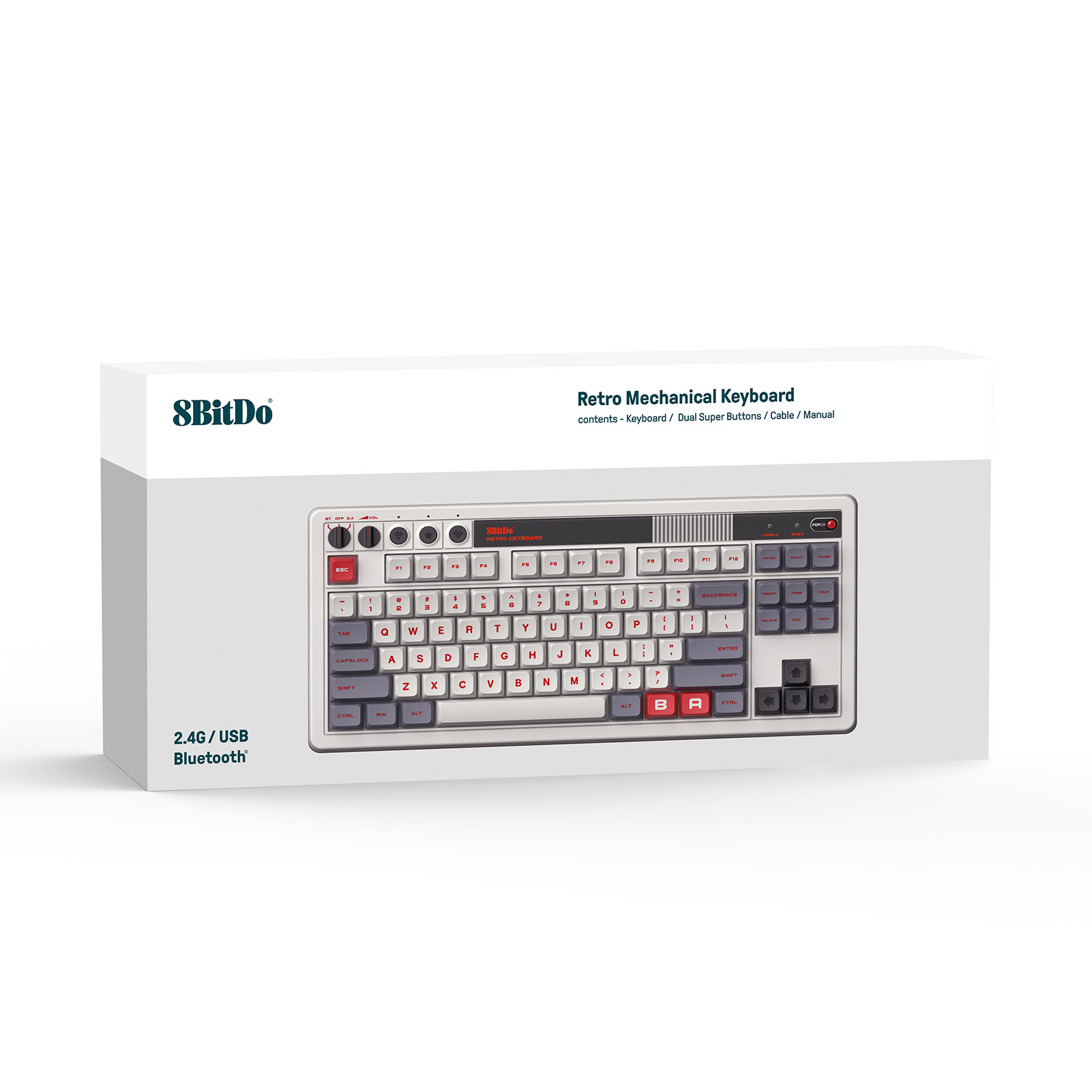 8Bitdo Clavier mécanique rétro - Gaming Keyboard Bluetooth avis et prix