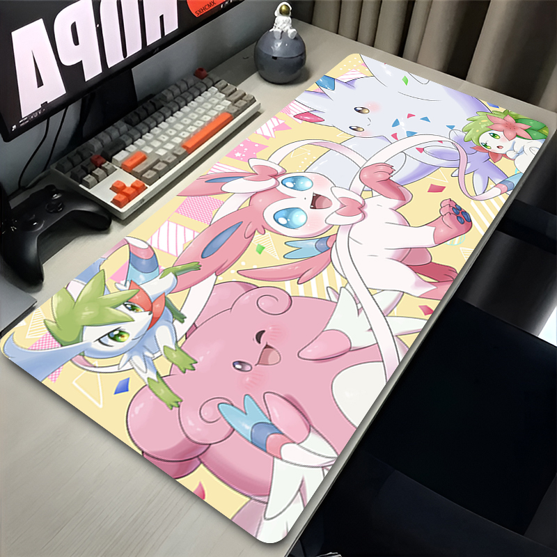 Grand tapis de souris rose mig - Gaming Keyboard En Mouse avis et prix