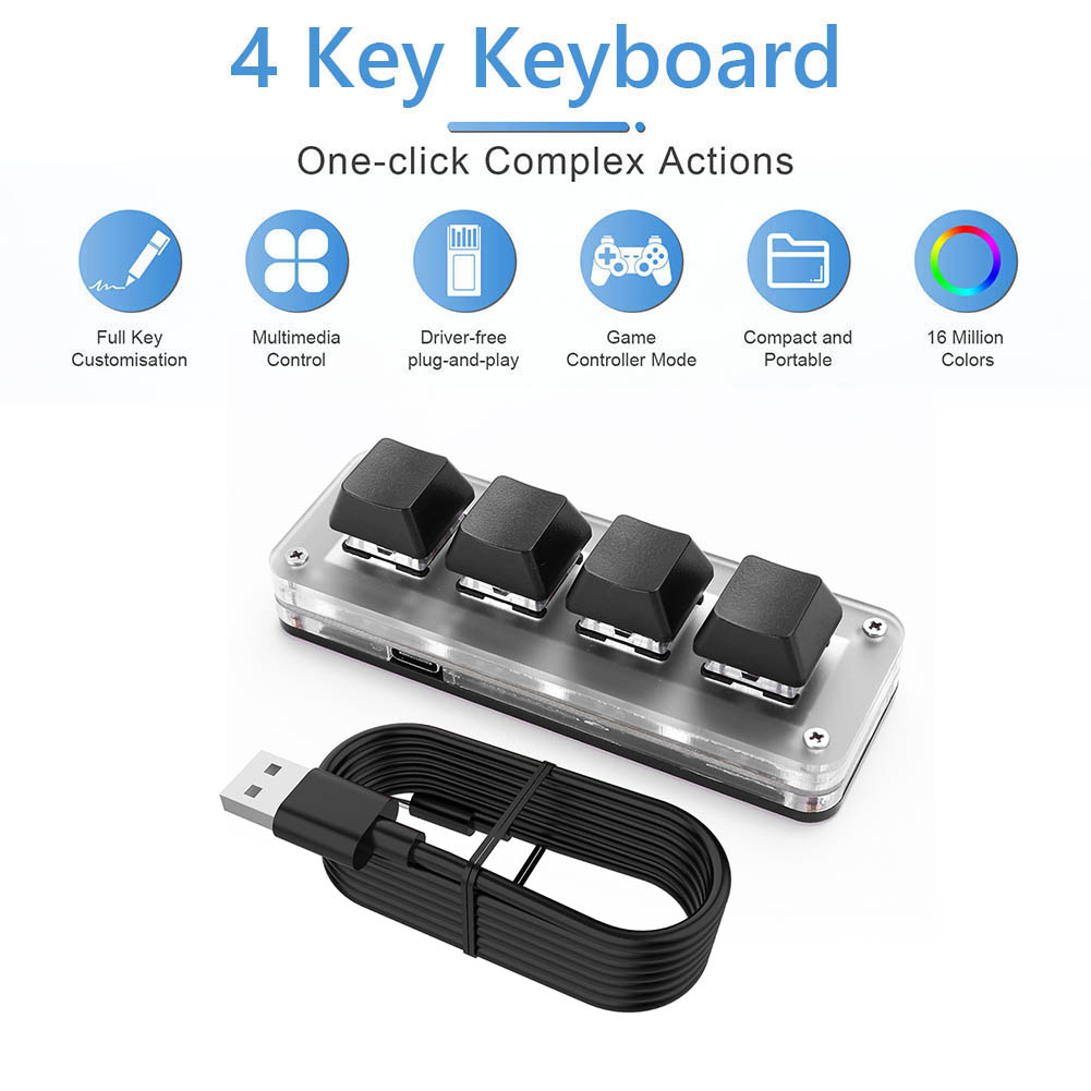 Clavier de jeu mécanique à une - Gaming Keyboard 1 Hand avis et prix