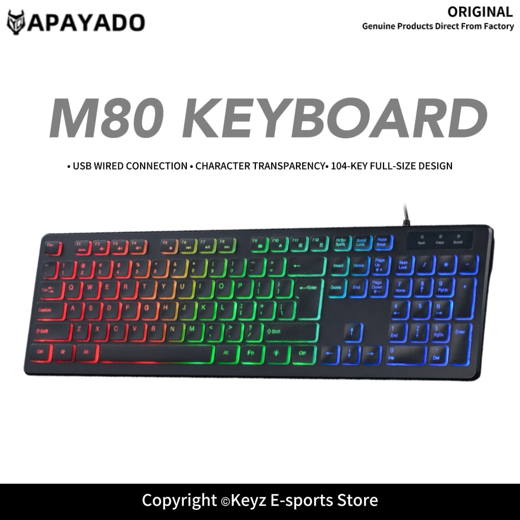 Clavier de jeu filaire ultra f - Keyboard Gaming Mac avis et prix